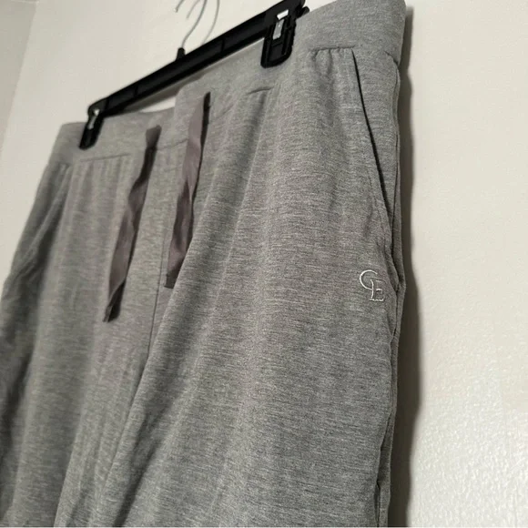 Cozy Earth Bamboo Stretch Knit Pajama Short Heather Grey - Picture 2 of 7